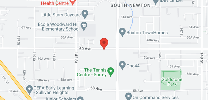 map of 307 14358 60 AVENUE